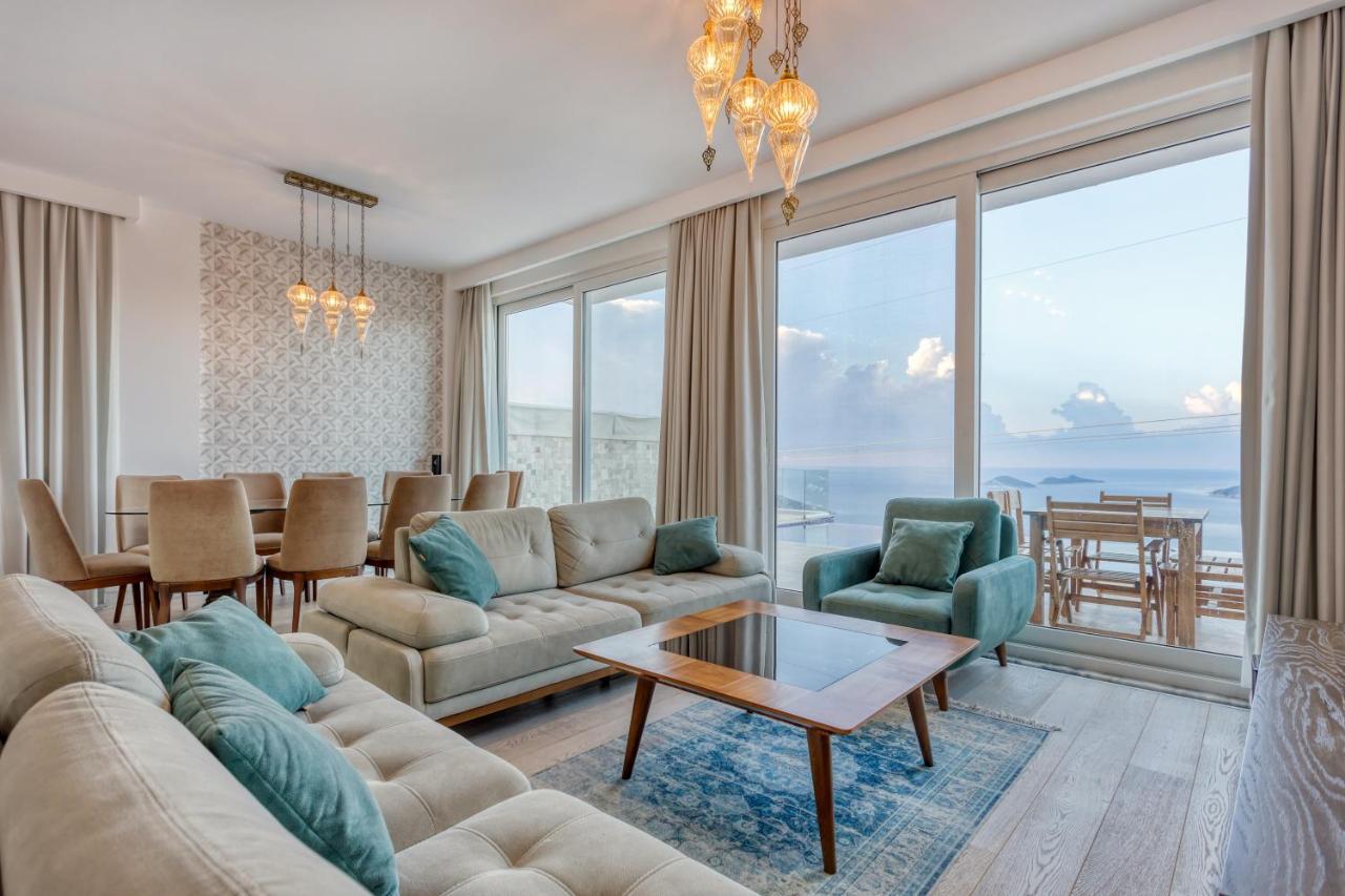 Villa Lucida - Kalkan Hills - Exclusive Villas With Private Pool And Majestic Sea Views מראה חיצוני תמונה
