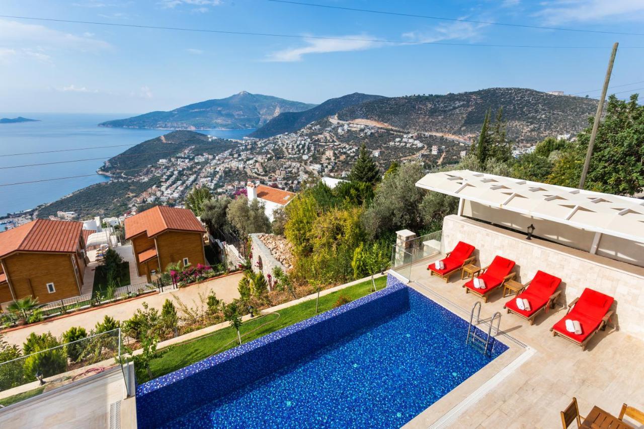 Villa Lucida - Kalkan Hills - Exclusive Villas With Private Pool And Majestic Sea Views מראה חיצוני תמונה