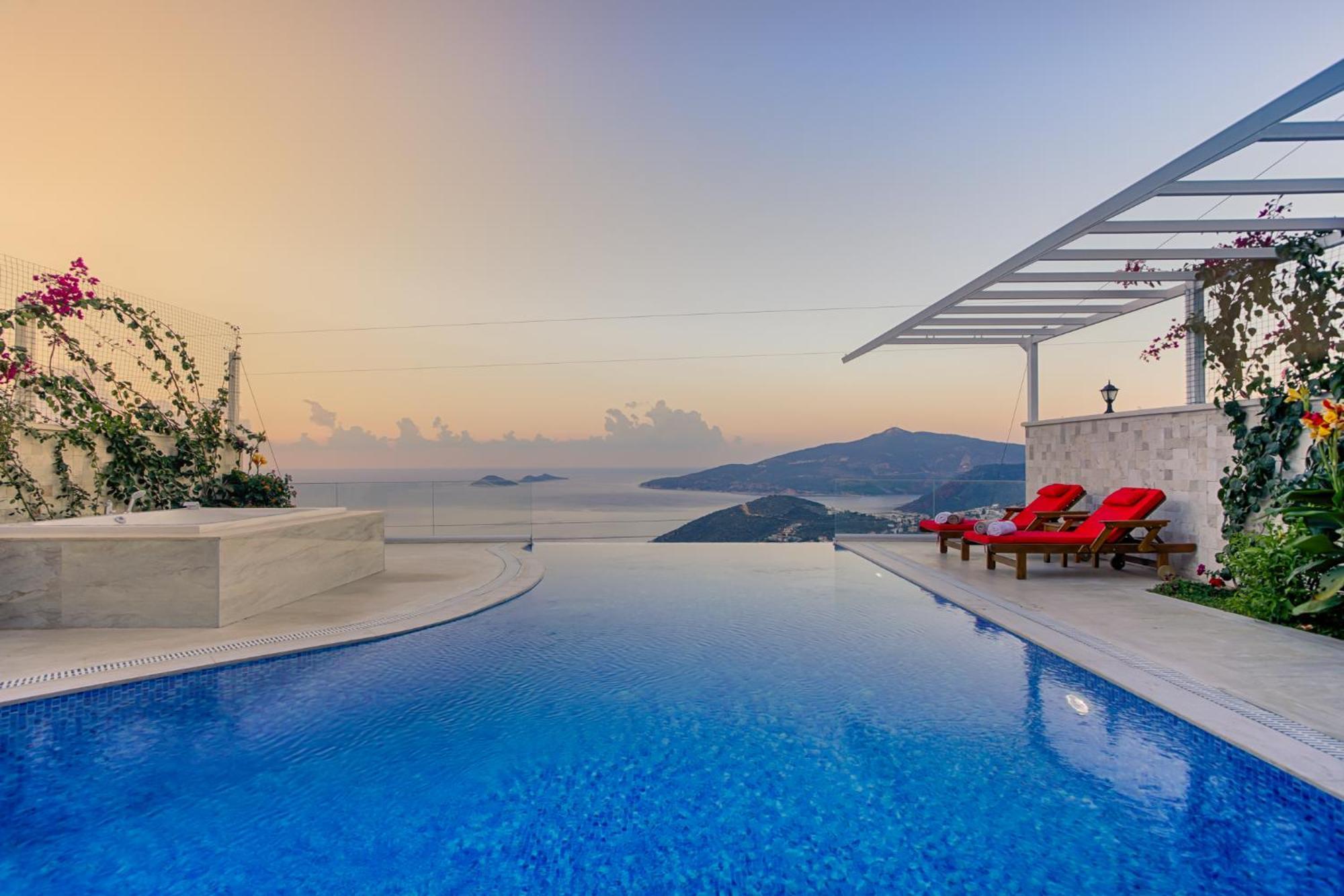 Villa Lucida - Kalkan Hills - Exclusive Villas With Private Pool And Majestic Sea Views מראה חיצוני תמונה