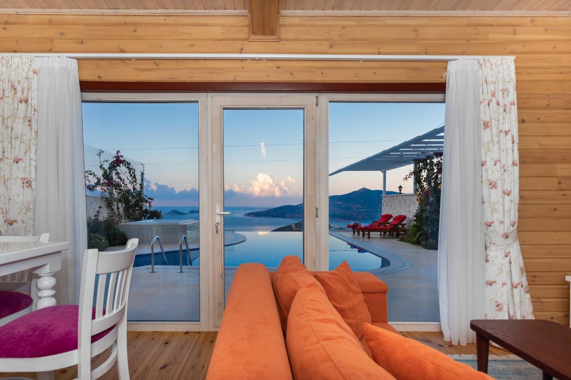 Villa Lucida - Kalkan Hills - Exclusive Villas With Private Pool And Majestic Sea Views מראה חיצוני תמונה