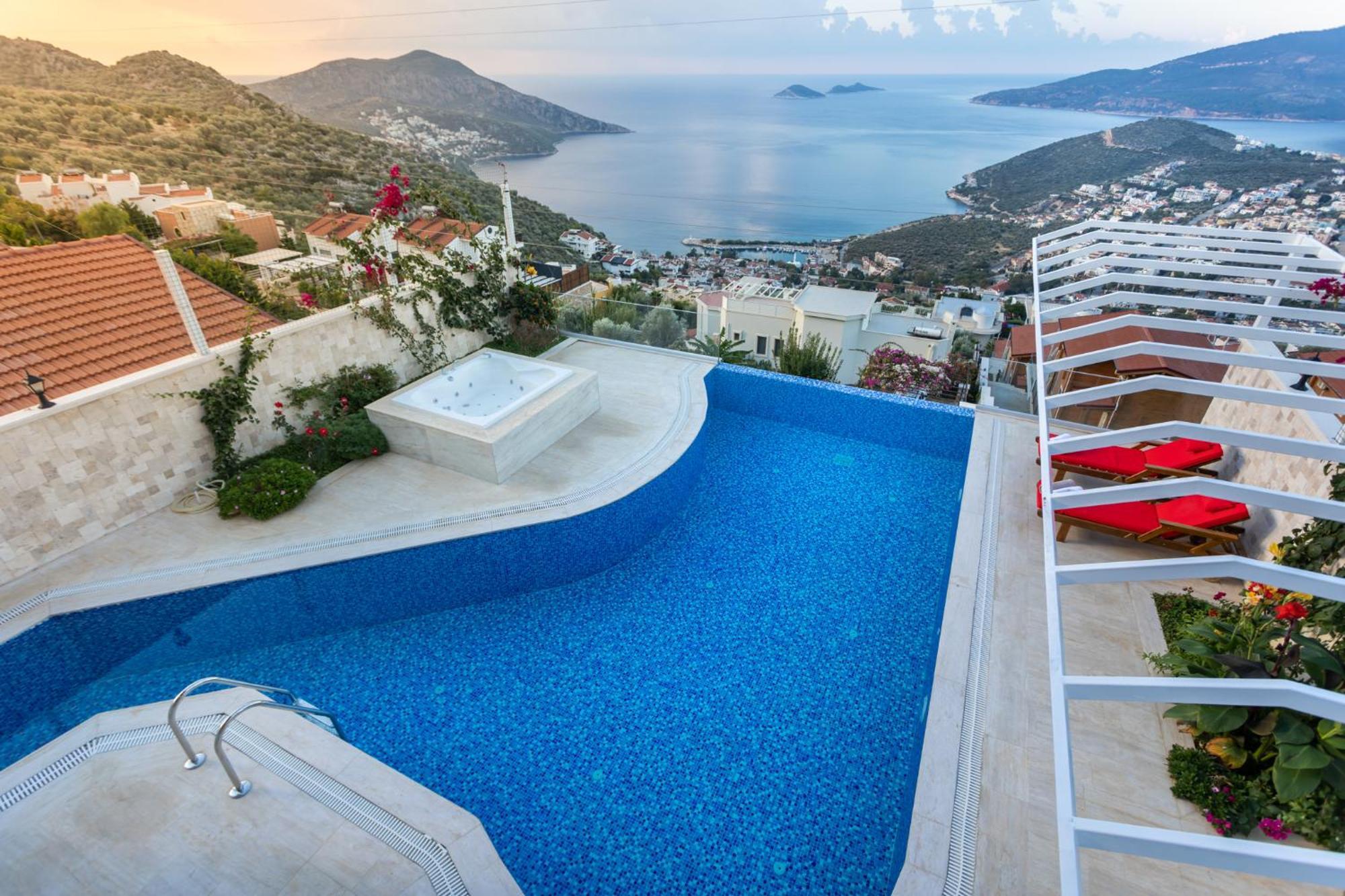 Villa Lucida - Kalkan Hills - Exclusive Villas With Private Pool And Majestic Sea Views מראה חיצוני תמונה