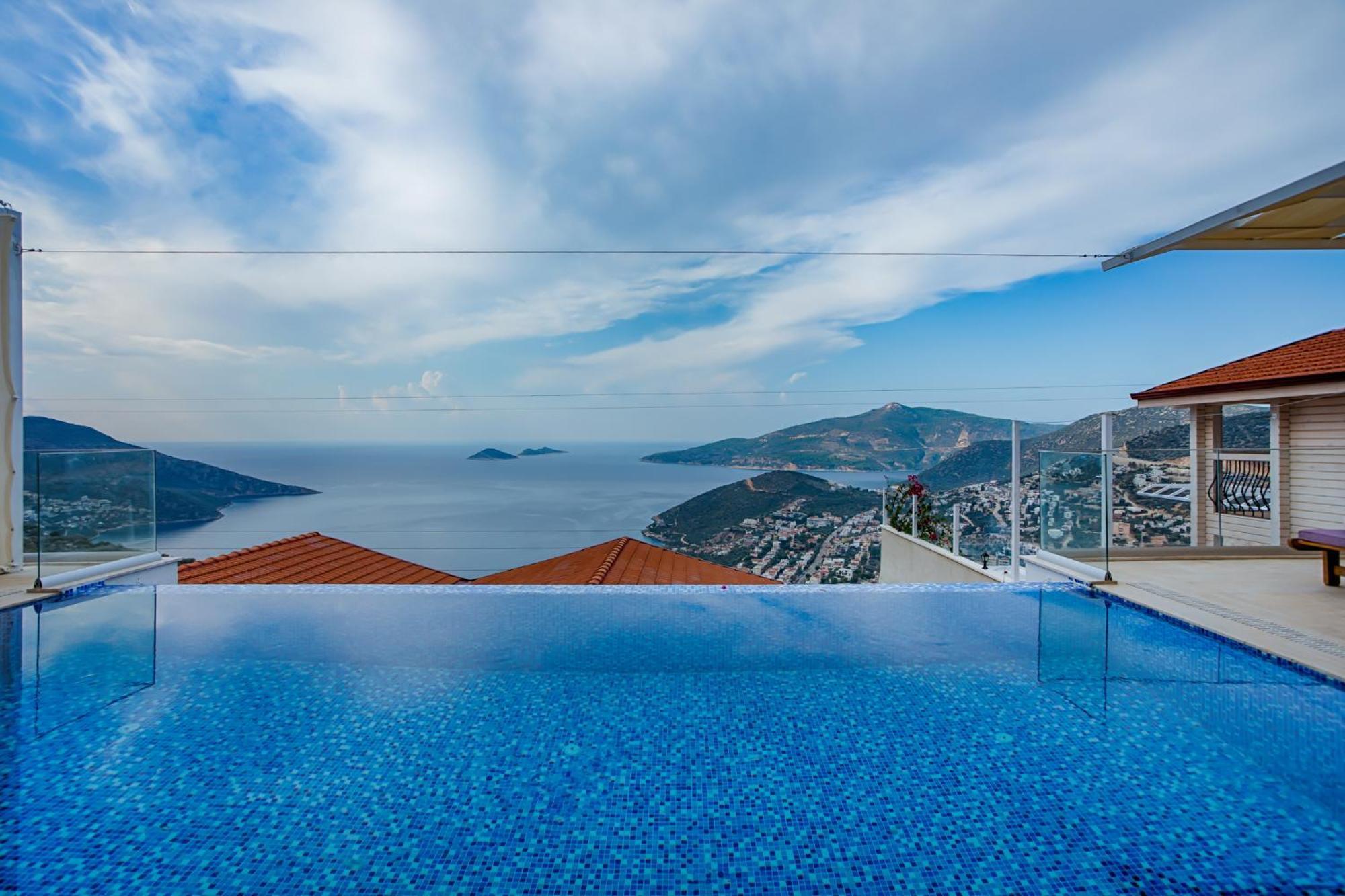 Villa Lucida - Kalkan Hills - Exclusive Villas With Private Pool And Majestic Sea Views מראה חיצוני תמונה